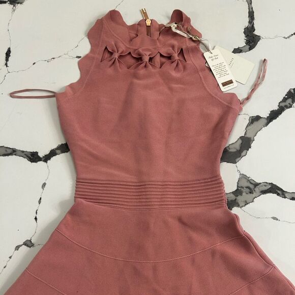 NEW Ted Baker Cherina Bow Detail
Fit & Flare Knit Dress. NWT - Picture 2 of 8